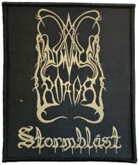 Dimmu Borgir - Patch Stormblast (9,8 X 8,3 Cm) ryhmässä MERCHANDISE / Kangasmerkki / Heavy Metal @ Bengans Skivbutik AB (5579724)