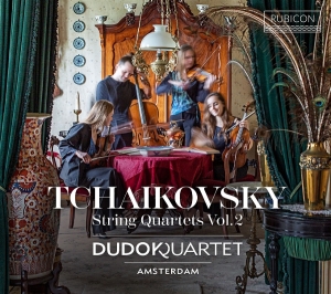 Dudok Quartet Amsterdam - Tchaikovsky String Quartets Vol. 2: String Quartet No.3, Quartet Movement, Arr. From The Seasons ryhmässä CD @ Bengans Skivbutik AB (5580072)