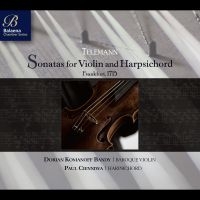 Paul Cienniwa & Dorian Komanoff Ban - Telemann Sonatas For Violin & Harps ryhmässä CD @ Bengans Skivbutik AB (5580717)