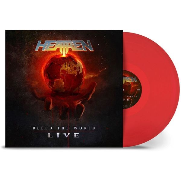 Heathen - Bleed The World: Live (Red Vinyl) ryhmässä VINYYLI / Hårdrock @ Bengans Skivbutik AB (5580802)