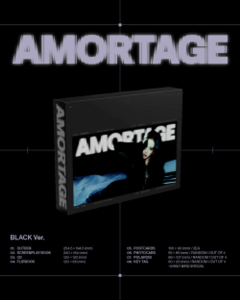 Jisoo - Amortage (Exclusive Edition) (Black Ver.) ryhmässä ME SUOSITTELEMME / Perjantain julkaisut / 2025-02-28 @ Bengans Skivbutik AB (5580887)