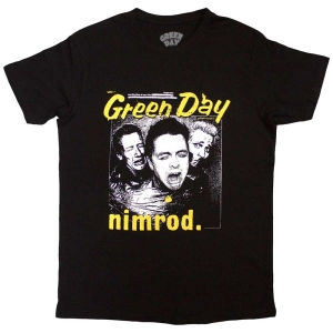 Green Day - Yellow Pick -Nimrod Uni Bl T-Shirt ryhmässä MERCHANDISE / T-paita / Punk @ Bengans Skivbutik AB (5581240r)