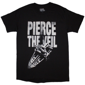 Pierce The Veil - Large Text Uni Bl T-Shirt  (XL) ryhmässä MERCHANDISE / T-paita / Pop-Rock @ Bengans Skivbutik AB (5581308)