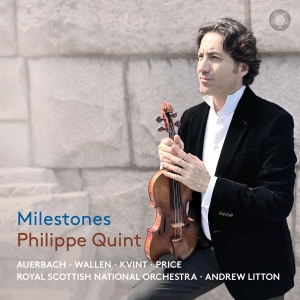 Philippe Quint Royal Scottish Nati - Milestones ryhmässä CD @ Bengans Skivbutik AB (5581605)