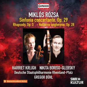 Miklos Rozsa - Sinfonia Concertante Rhapsody For ryhmässä ME SUOSITTELEMME / Perjantain julkaisut / 2025-04-04 @ Bengans Skivbutik AB (5581629)