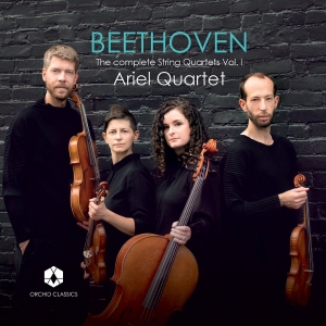 Ariel Quartet - Beethoven Complete String Quartets Vol 1 ryhmässä CD @ Bengans Skivbutik AB (5581654)