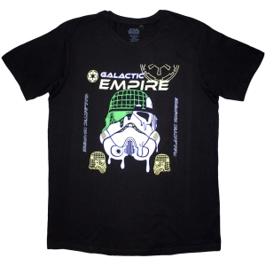 Star Wars - Galactic Empire Melted Mask Uni Bl T-Shirt ryhmässä MERCH @ Bengans Skivbutik AB (5581722r)