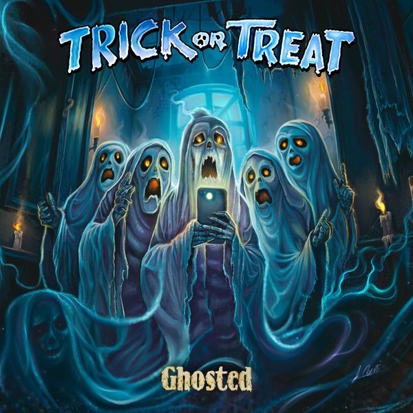 Trick Or Treat - Ghosted (Blue Vinyl Lp) ryhmässä VINYYLI / Hårdrock @ Bengans Skivbutik AB (5582024)