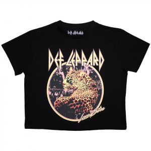 Def Leppard - Love Bites Lady Bl Crop Top ryhmässä Övrigt /  @ Bengans Skivbutik AB (5583536r)