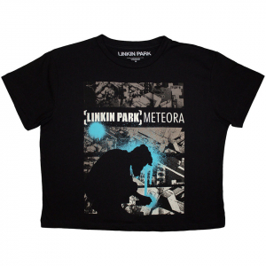 Linkin Park - Meteora Drip Collage Lady Bl Crop Top ryhmässä Övrigt /  @ Bengans Skivbutik AB (5583543r)