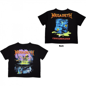 Megadeth - Contaminated Lady Bl Crop Top ryhmässä Övrigt /  @ Bengans Skivbutik AB (5583544r)