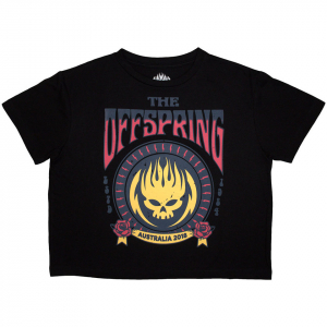 Offspring - Australia 2018 Lady Bl Crop Top ryhmässä MERCH @ Bengans Skivbutik AB (5583547r)