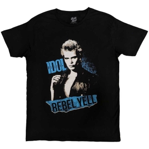 Billy Idol - Rebel Yell Blue Uni Bl T-Shirt  (XL) ryhmässä MERCHANDISE / T-paita / Pop-Rock @ Bengans Skivbutik AB (5583795)