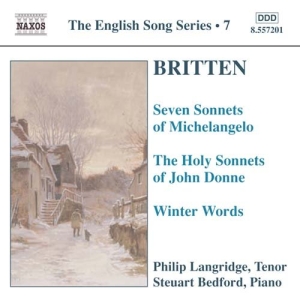 Britten Benjamin - Winter Words ryhmässä CD / Klassiskt @ Bengans Skivbutik AB (558384)