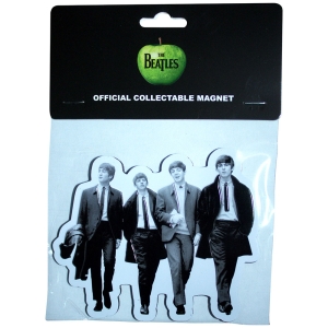 Beatles - Walking In London Embossed Magnet ryhmässä MERCHANDISE / Merch / Pop-Rock @ Bengans Skivbutik AB (5583889)