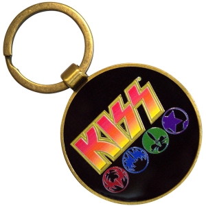 Kiss - Army/Logo & Icons Double-Sided Keychain ryhmässä MERCHANDISE / Merch / Hårdrock @ Bengans Skivbutik AB (5583913)