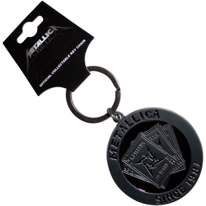 Metallica - 30Th Anniversary Playing Card Keychain ryhmässä MERCH @ Bengans Skivbutik AB (5583921)