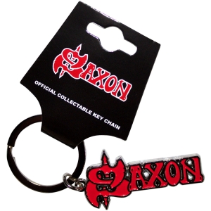 Saxon - Red Logo Keychain ryhmässä MERCH @ Bengans Skivbutik AB (5583955)
