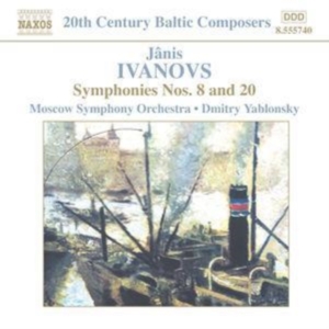Ivanovs Janis - Symphonies 8 & 20 ryhmässä Externt_Lager / Naxoslager @ Bengans Skivbutik AB (558397)
