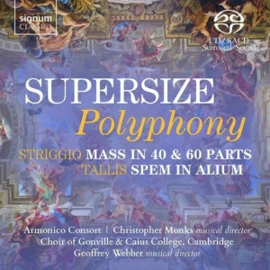 Adrian France Aimee Presswood Reb - Supersize Polyphony – Striggio: Mas ryhmässä ME SUOSITTELEMME / Perjantain julkaisut / 2025-04-18 @ Bengans Skivbutik AB (5584024)