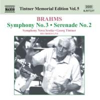 Brahms Johannes - Tintner Memorial Vol 5 ryhmässä CD @ Bengans Skivbutik AB (558410)