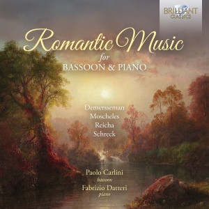 Paolo Carlini Fabrizio Datteri - Romantic Music For Bassoon & Piano ryhmässä CD @ Bengans Skivbutik AB (5584126)