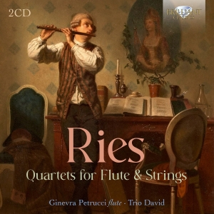 Ferdinand Ries - Complete Flute Quartets ryhmässä ME SUOSITTELEMME / Perjantain julkaisut / 2025-04-18 @ Bengans Skivbutik AB (5584127)