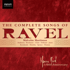 Maurice Ravel - The Complete Songs ryhmässä ME SUOSITTELEMME / Perjantain julkaisut / 2025-04-18 @ Bengans Skivbutik AB (5584319)