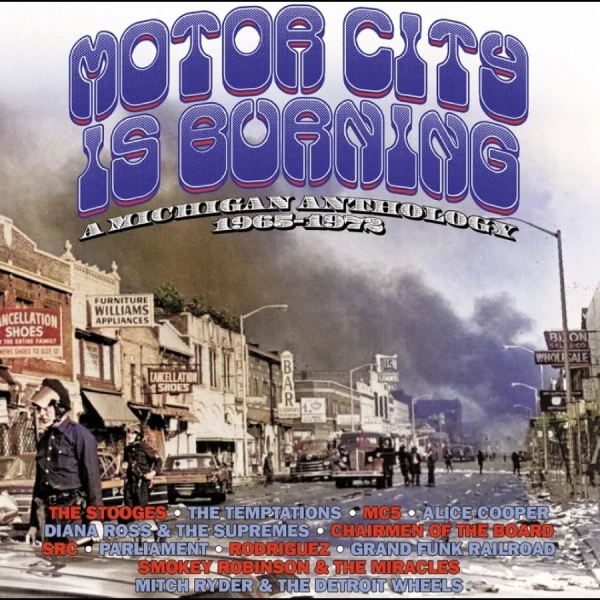Various Artists - Motor City Is Burning: A Michigan A ryhmässä CD / Myydyimmät @ Bengans Skivbutik AB (5584624)
