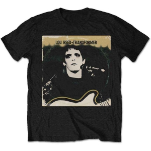 Lou Reed - Vtge Transformer Cover Uni Bl T-Shirt ryhmässä MERCHANDISE / T-paita / Pop-Rock @ Bengans Skivbutik AB (5586398r)
