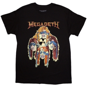 Megadeth - Nuclear Glowheads Uni Bl T-Shirt ryhmässä MERCHANDISE / T-paita / Hårdrock @ Bengans Skivbutik AB (5586399r)