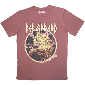 Def Leppard - Love Bites Stone Wash Uni Kashmir Red  (S) ryhmässä MERCHANDISE / T-paita / Heavy Metal @ Bengans Skivbutik AB (5586453)