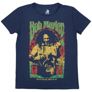 Bob Marley - 1978 Lady Denim T-Shirt  (XL) ryhmässä MERCHANDISE / T-paita / Reggae @ Bengans Skivbutik AB (5586962)