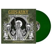 God's Army - Demoncracy (Ltd. Green Vinyl) ryhmässä VINYYLI / Hårdrock @ Bengans Skivbutik AB (5587567)