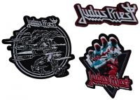 Judas Priest - Patch 3 Set (British Steel, Logo, F ryhmässä ME SUOSITTELEMME / Perjantain julkaisut / 2025-03-21 @ Bengans Skivbutik AB (5588097)