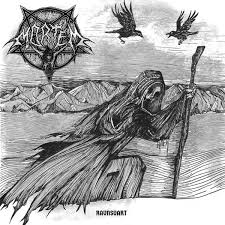 Mortem - Split Seams/Vikt Hörn Ravnsvart ryhmässä VINYYLI / Hårdrock @ Bengans Skivbutik AB (5588356)