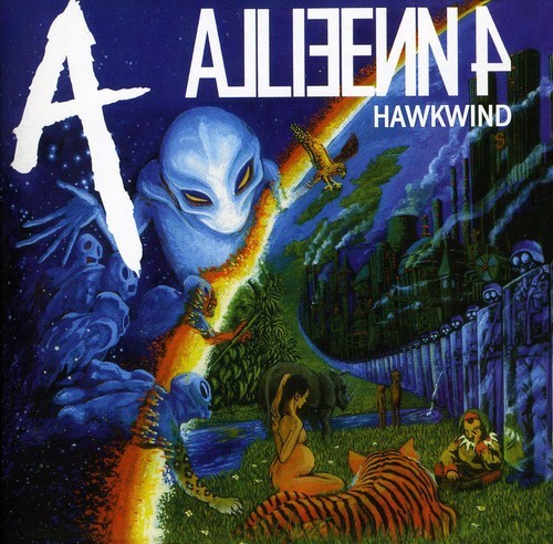 Hawkwind - Alien 4 + Bonus ryhmässä CD / Rock @ Bengans Skivbutik AB (558843)