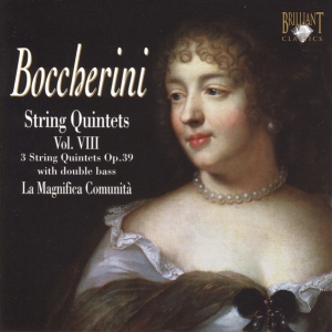 Boccherini - Quintets Opus 39 Vol. 8 ryhmässä CD @ Bengans Skivbutik AB (5588550)