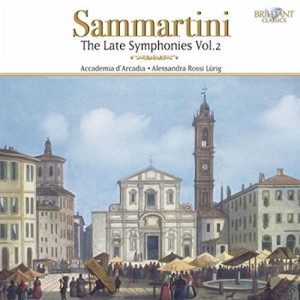 Sammartini - Late Symphonies Vol.Ii ryhmässä CD / Klassiskt @ Bengans Skivbutik AB (5588551)