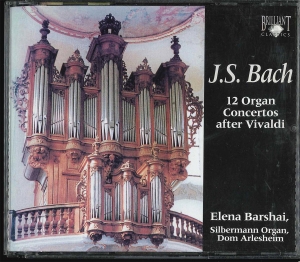 Bach J S - 12 Organ Concertos After Vivaldi ryhmässä CD / Klassiskt @ Bengans Skivbutik AB (5588555)