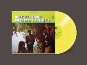 Booker T & The Mgs - Doin Our Thing (Yellow Vinyl) ryhmässä VINYYLI / RnB-Soul @ Bengans Skivbutik AB (5588978)