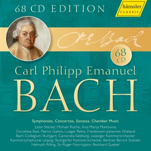 Bach C P E - Complete Edition ryhmässä ME SUOSITTELEMME / Perjantain julkaisut / 2025-05-02 @ Bengans Skivbutik AB (5589004)