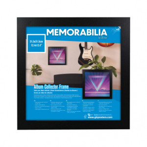 Vinyl Frame - Album & Vinyl Frame - Black  (31.5 X 31.5Cm)  ryhmässä Vinyylitarvikkeet / Övrigt @ Bengans Skivbutik AB (5589202)