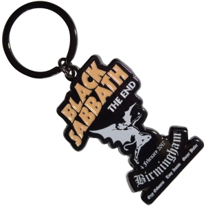 Black Sabbath - The End Keychain ryhmässä MERCHANDISE / Merch / Hårdrock @ Bengans Skivbutik AB (5589217)