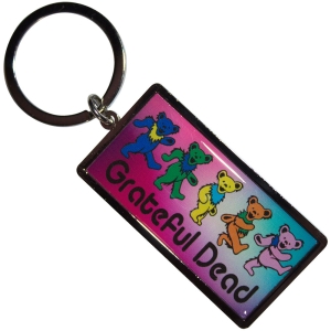 Grateful Dead - Dancing Bears Keychain ryhmässä MERCHANDISE / Merch / Pop-Rock @ Bengans Skivbutik AB (5589233)