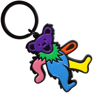 Grateful Dead - Blue Body Dancing Bear Keychain ryhmässä MERCHANDISE / Merch / Pop-Rock @ Bengans Skivbutik AB (5589245)