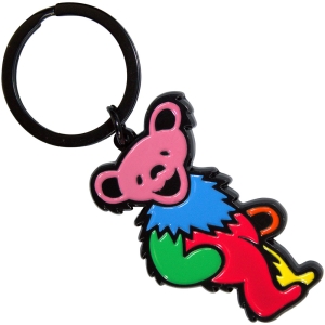 Grateful Dead - Red Body Dancing Bear Keychain ryhmässä MERCHANDISE / Merch / Pop-Rock @ Bengans Skivbutik AB (5589247)