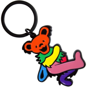 Grateful Dead - Pink Body Dancing Bear Keychain ryhmässä MERCHANDISE / Merch / Pop-Rock @ Bengans Skivbutik AB (5589248)