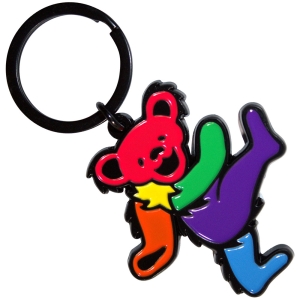 Grateful Dead - Purple Body Dancing Bear Keychain ryhmässä MERCHANDISE / Merch / Pop-Rock @ Bengans Skivbutik AB (5589249)