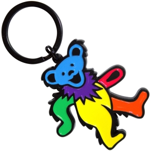 Grateful Dead - Yellow Body Dancing Bear Keychain ryhmässä MERCHANDISE / Merch / Pop-Rock @ Bengans Skivbutik AB (5589250)